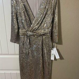 Brand new sequin evening dress. Never worn